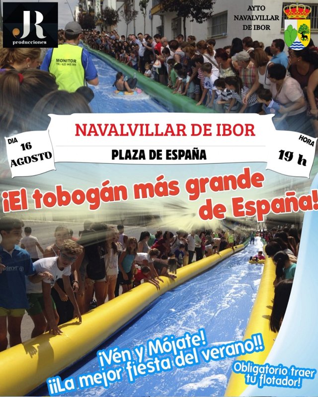 El tobogán más grande de España (2025) - Navalvillar de Ibor (Cáceres)