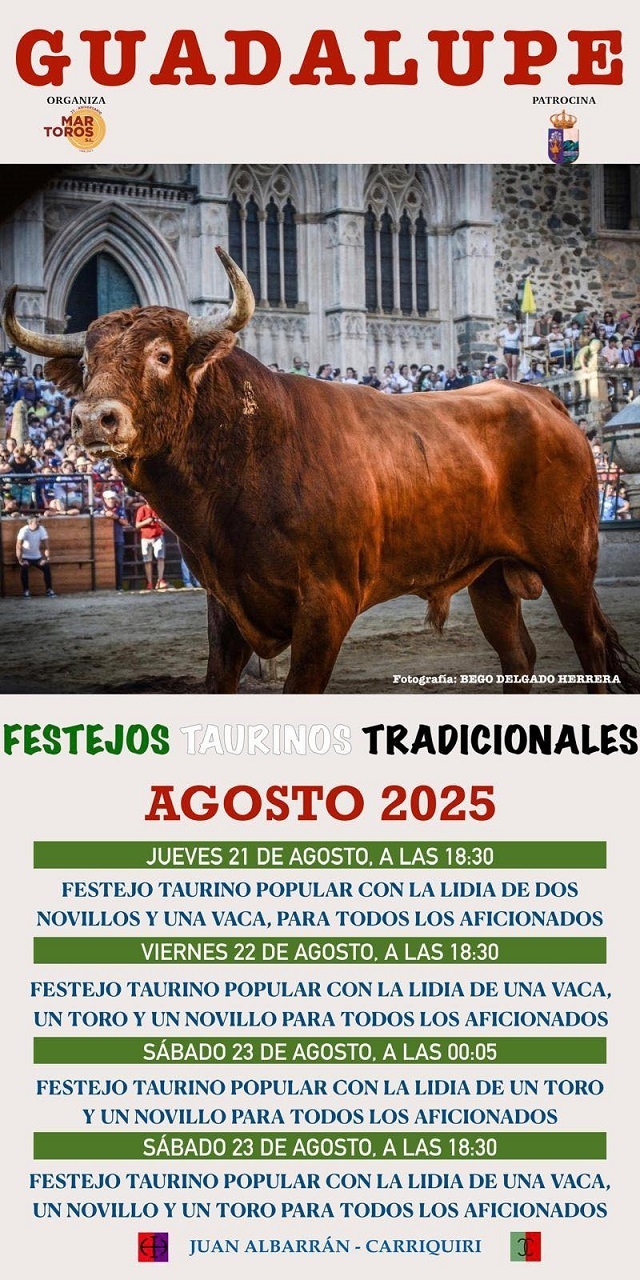 Festejos taurinos (2025) - Guadalupe (Cáceres) 1