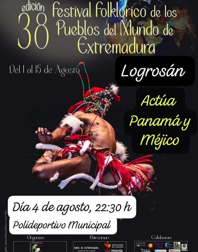 Festival Folklórico de los Pueblos del Mundo de Extremadura (2025) - Logrosán (Cáceres)