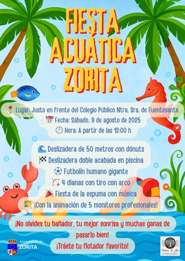 Fiesta acuática infantil (2025) - Zorita (Cáceres)
