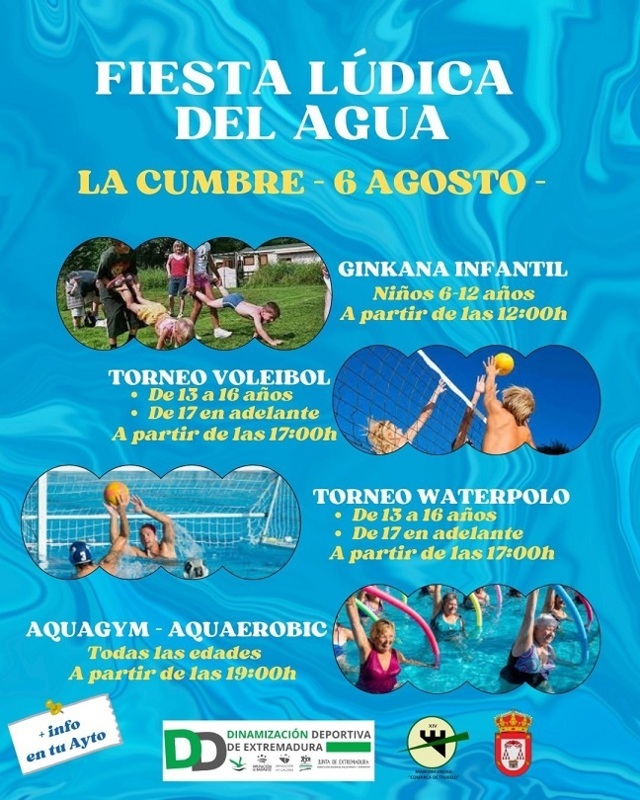 Fiesta lúdica del agua (2025) - La Cumbre (Cáceres)