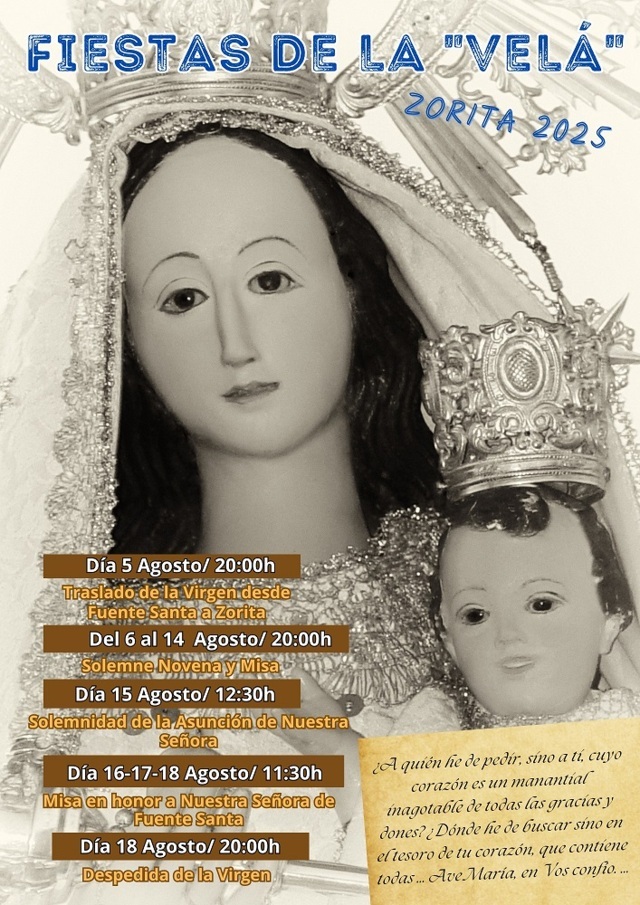 Fiestas de La Velá (2025) - Zorita (Cáceres)