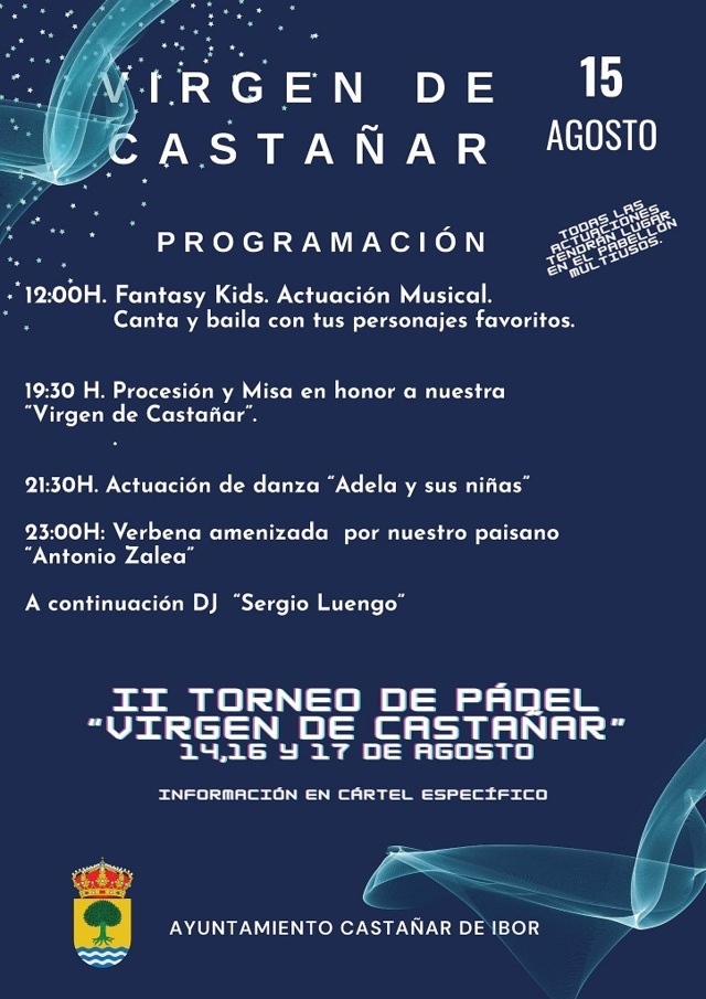 Fiestas de la Virgen de Castañar (2025) - Castañar de Ibor (Cáceres)