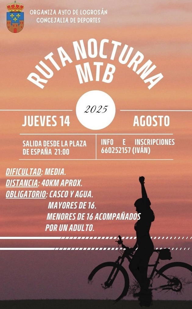 Ruta nocturna MTB (2025) - Logrosán (Cáceres)
