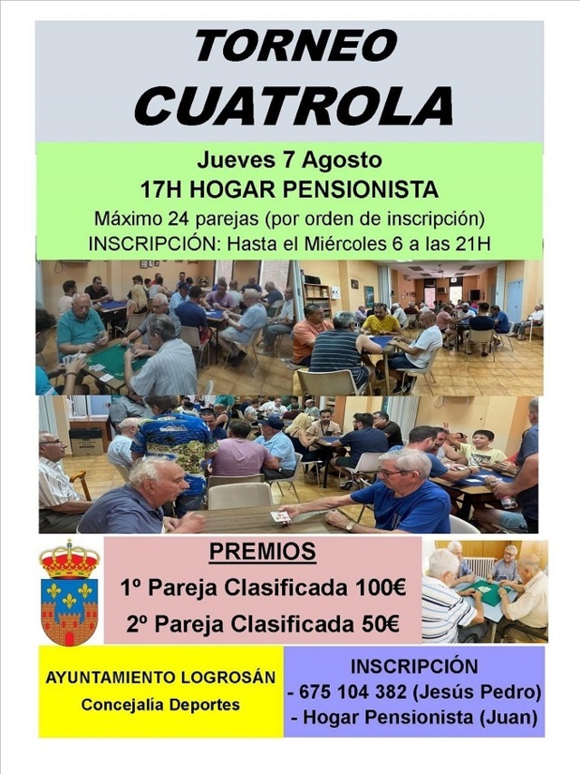 Torneo de cuatrola (agosto 2025) - Logrosán (Cáceres)