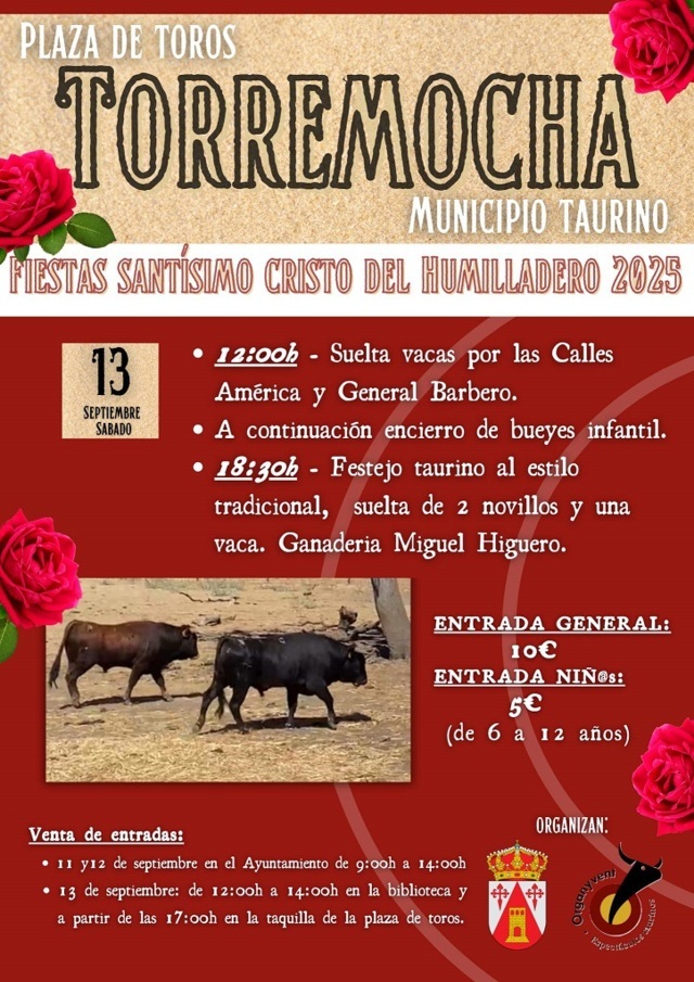 Festejos taurinos (2025) - Torremocha (Cáceres)