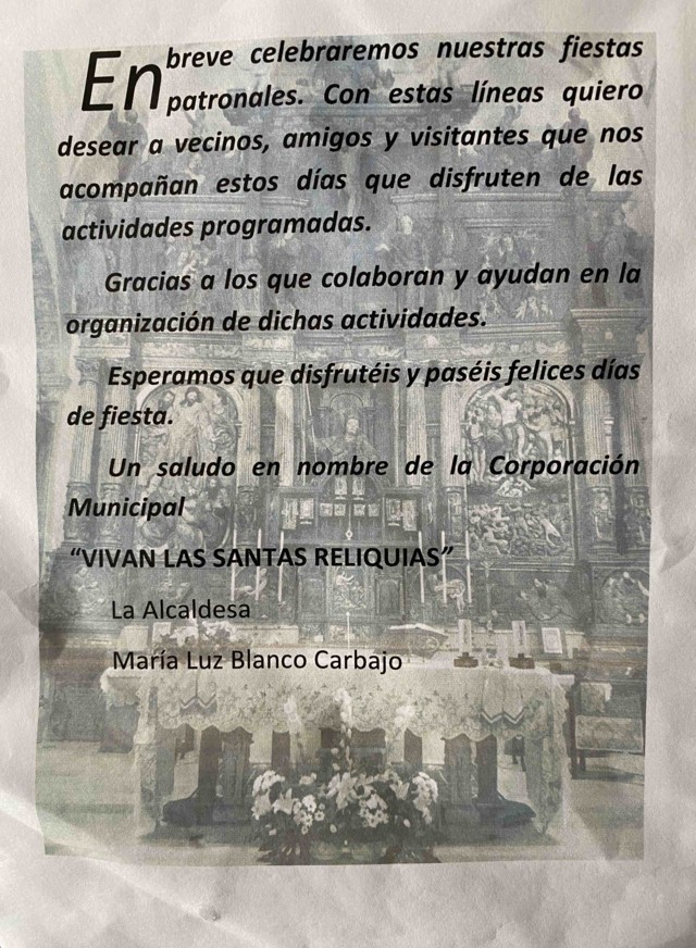 Fiestas de las Santas Reliquias (2025) - Capillas (Palencia) 2