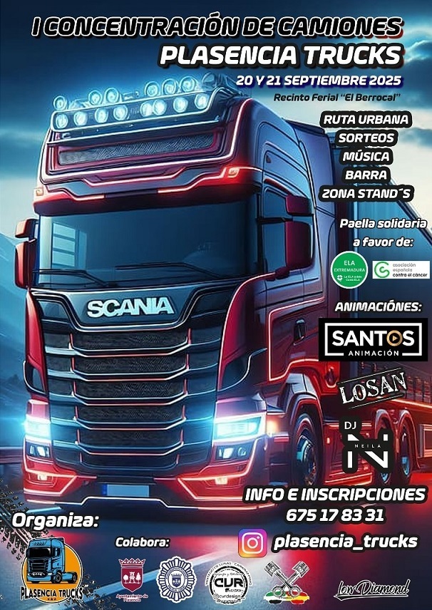 I Concentración de Camiones 'Plasencia Trucks' - Plasencia (Cáceres)