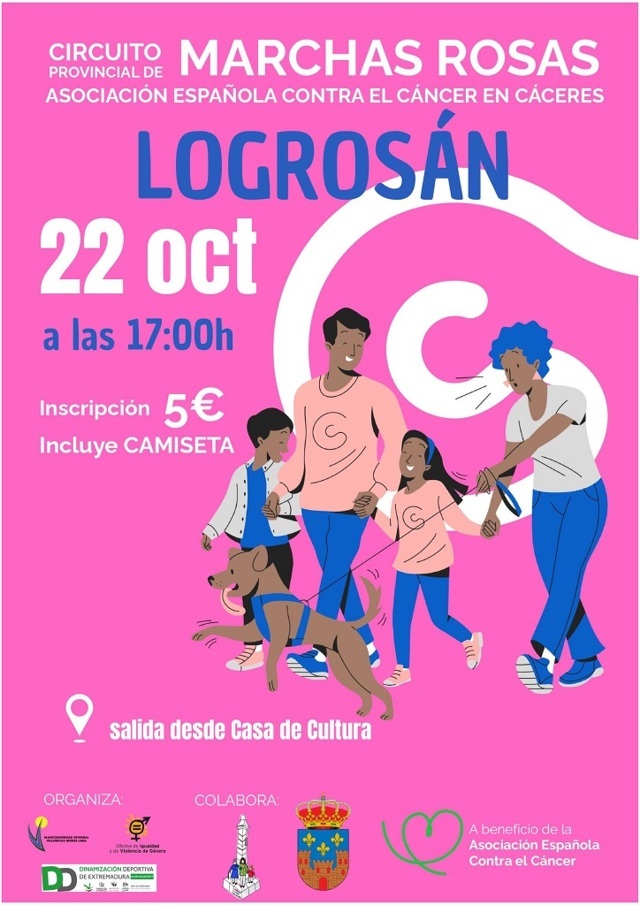 Marcha rosa (2025) - Logrosán (Cáceres)