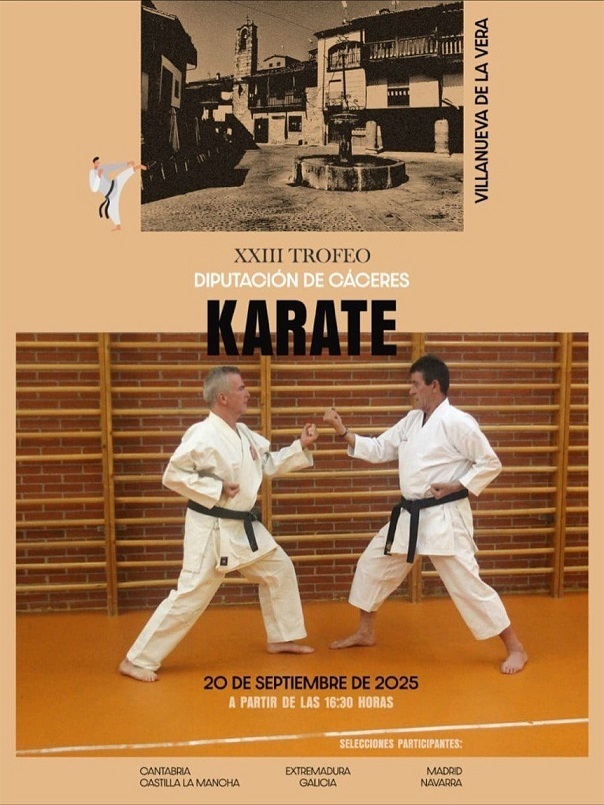 XXIII Trofeo Diputación de Cáceres de Karate - Villanueva de la Vera (Cáceres)