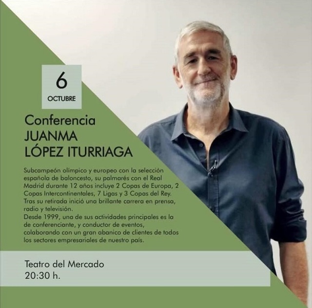 Conferencia de Juanma López Iturriaga (2025) - Navalmoral de la Mata (Cáceres)