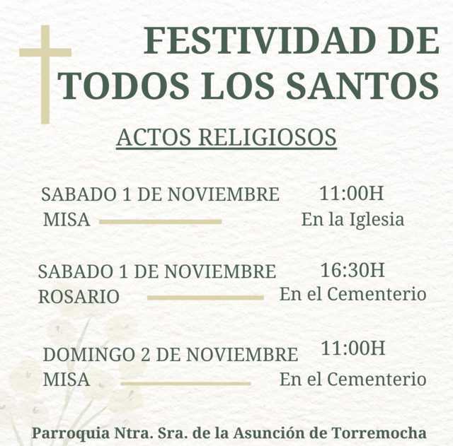 Día de Todos los Santos (2025) - Torremocha (Cáceres)