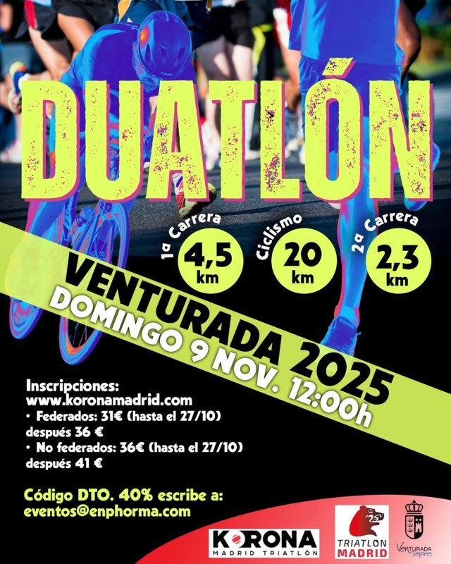 Duatlón (2025) - Venturada (Madrid)