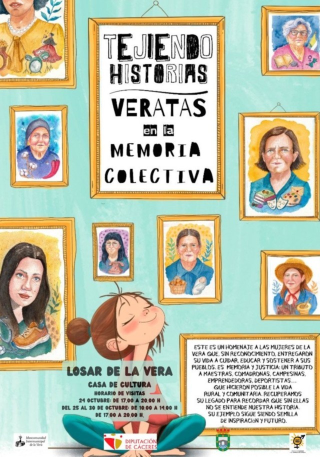 Exposición 'Tejiendo historias. Veratas en la memoria colectiva' (2025) - Losar de la Vera (Cáceres)