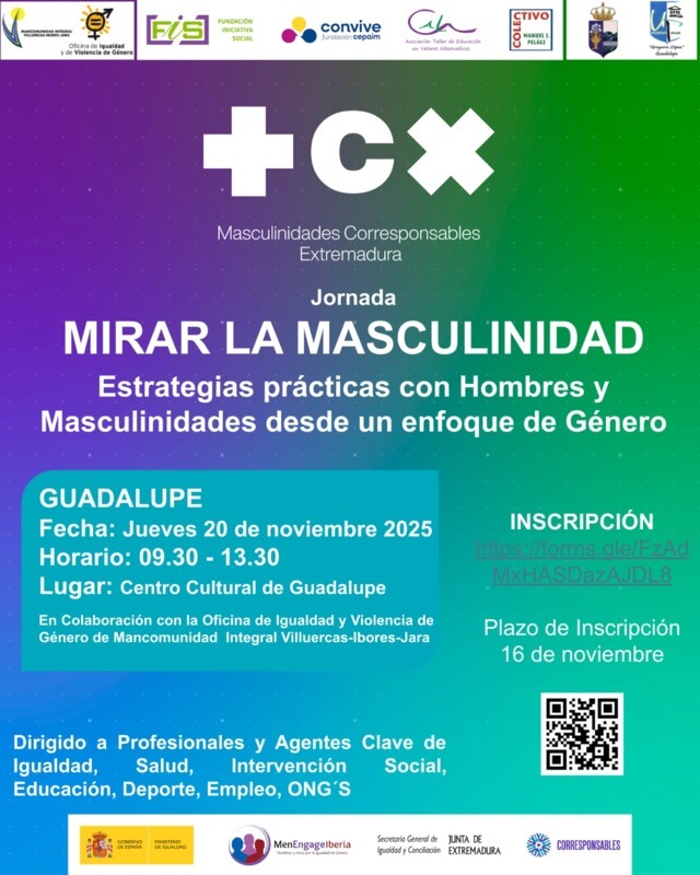 Jornada 'Mirar la masculinidad' (2025) - Guadalupe (Cáceres)