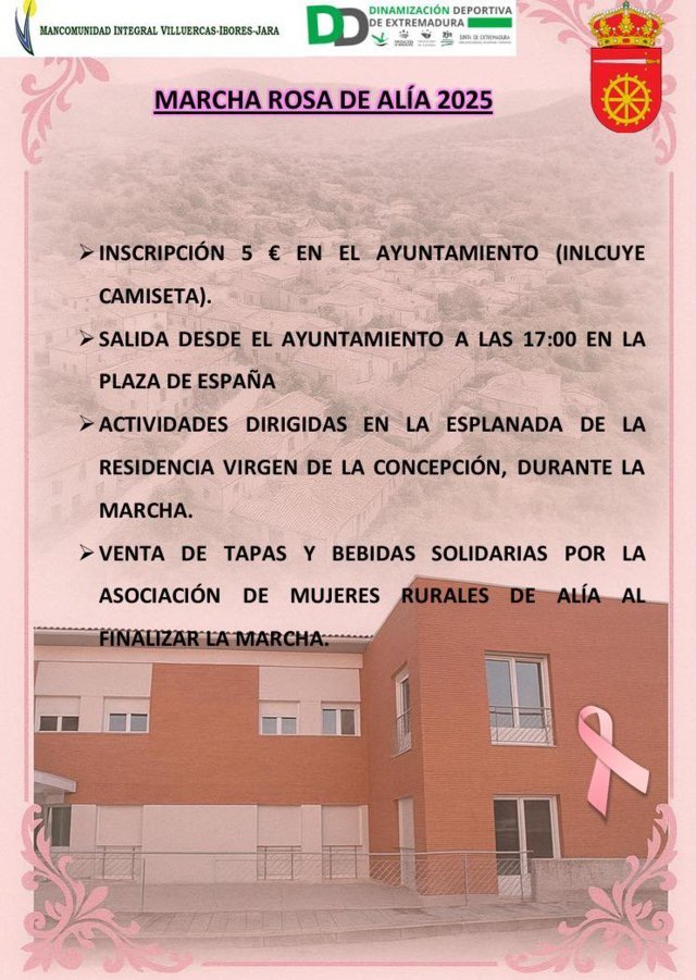 Marcha rosa (2025) - Alía (Cáceres)