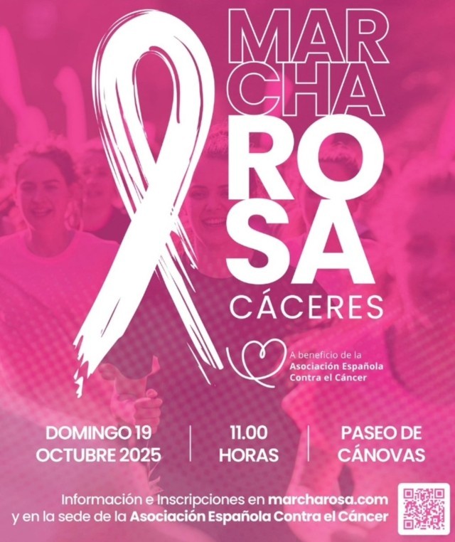 Marcha rosa (2025) - Cáceres