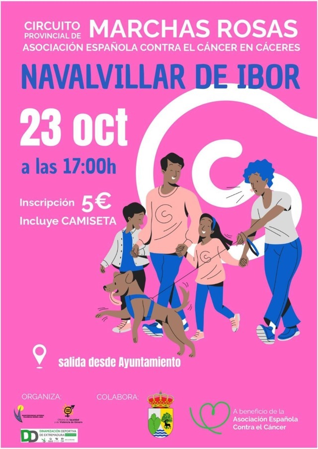 Marcha rosa (2025) - Navalvillar de Ibor (Cáceres)