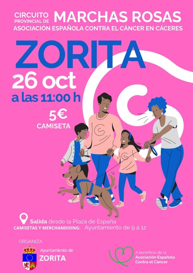 Marcha rosa (2025) - Zorita (Cáceres)