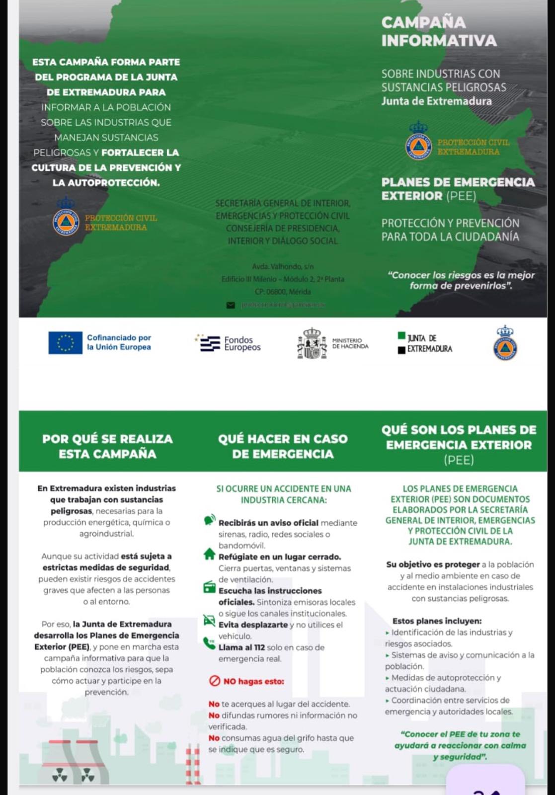 Planes de emergencia exterior (2025) - Logrosán (Cáceres) 2