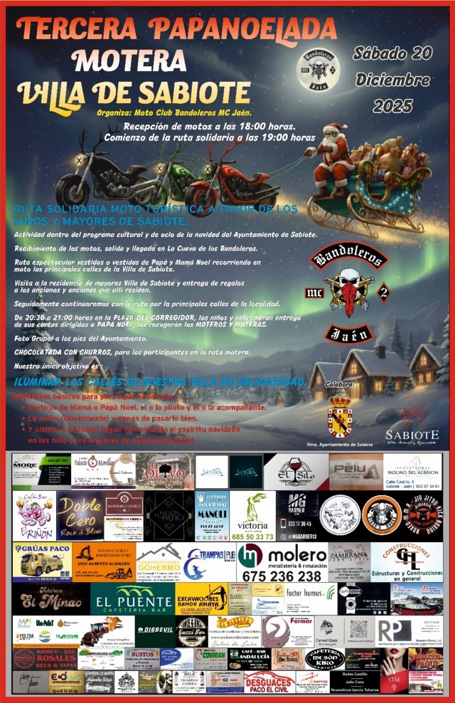 III Papanoelada Motera - Sabiote (Jaén)
