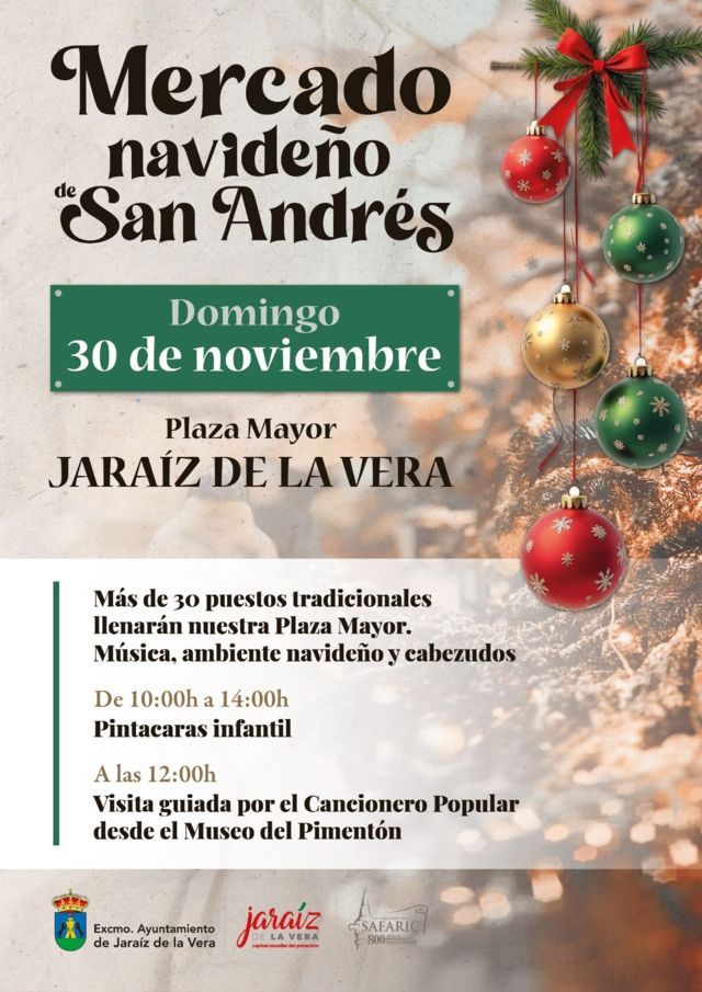 Mercado navideño de San Andrés (2025) - Jaraíz de la Vera (Cáceres)