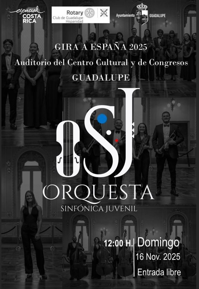 Orquesta Sinfónica Juvenil de Costa Rica (2025) - Guadalupe (Cáceres)