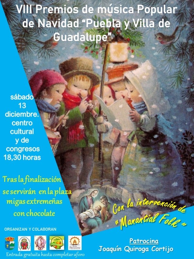 VIII Premios de Música Popular de Navidad - Guadalupe (Cáceres)