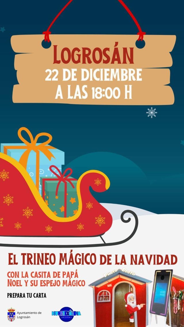 El trineo mágico de la Navidad (2025) - Logrosán (Cáceres)