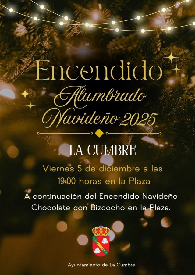 Encendido del alumbrado navideño (2025) - La Cumbre (Cáceres)