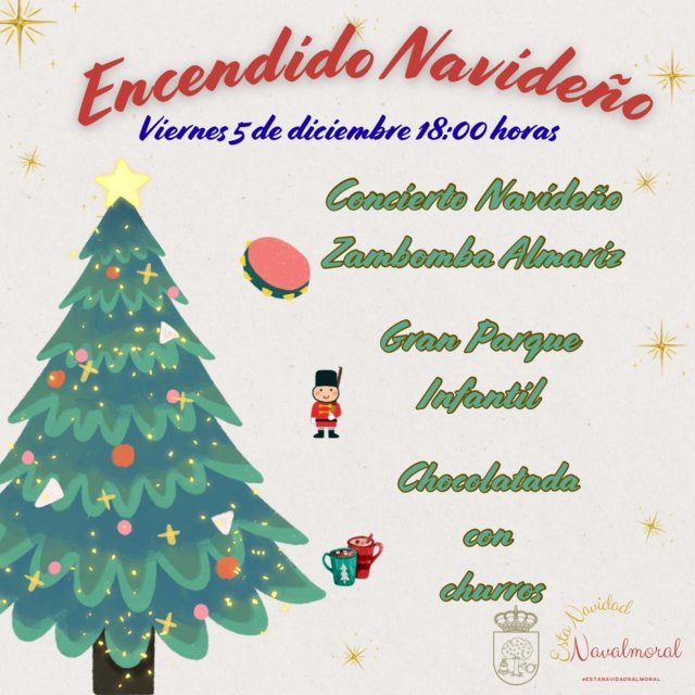 Encendido navideño (2025) - Navalmoral de la Mata (Cáceres)