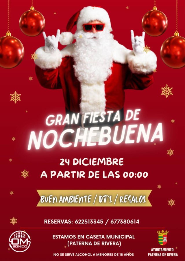 Gran fiesta de Nochebuena (2025) - Paterna de Rivera (Cádiz)