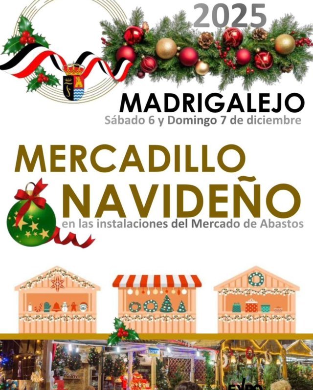 Mercadillo navideño (2025) - Madrigalejo (Cáceres)