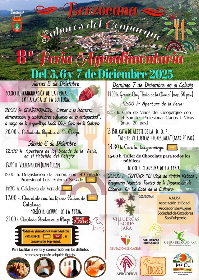 VIII Feria Agroalimentaria - Berzocana (Cáceres)