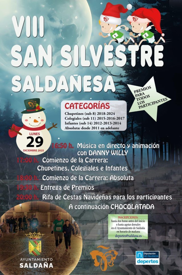 VIII San Silvestre Saldañesa - Saldaña (Palencia)