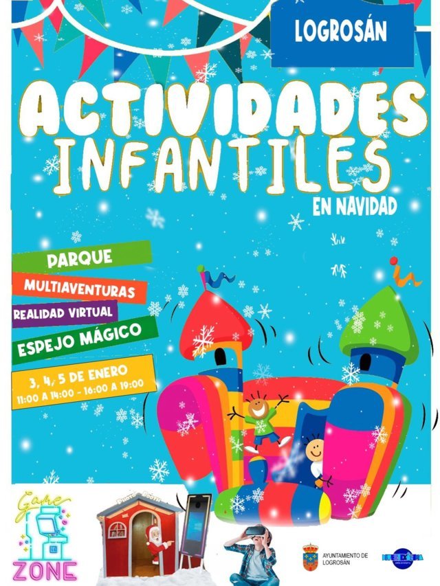 Actividades infantiles navideñas (2026) - Logrosán (Cáceres)