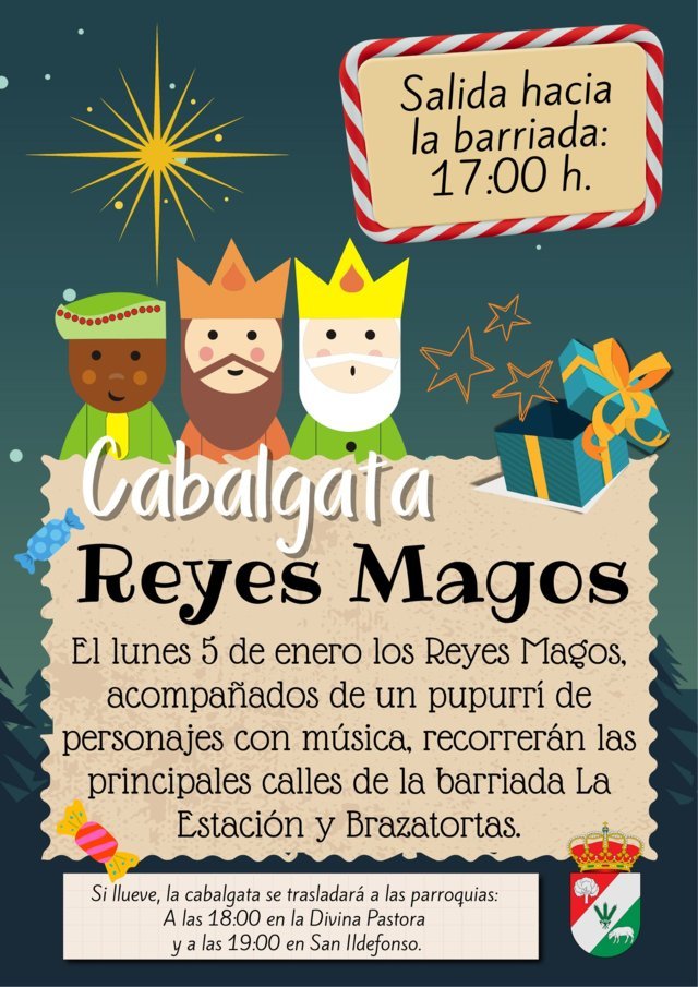 Cabalgata de los Reyes Magos (2026) - Brazatortas (Ciudad Real)