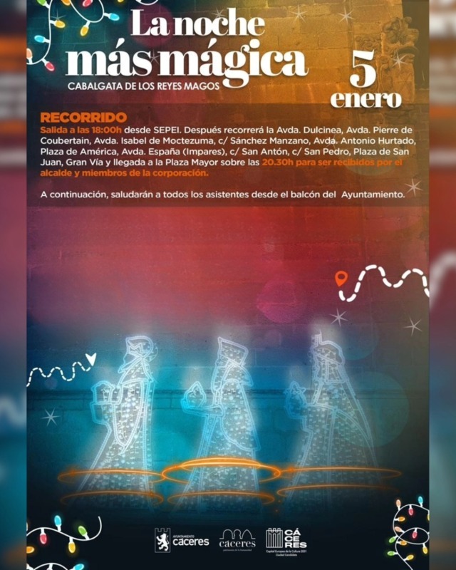 Cabalgata de los Reyes Magos (2026) - Cáceres