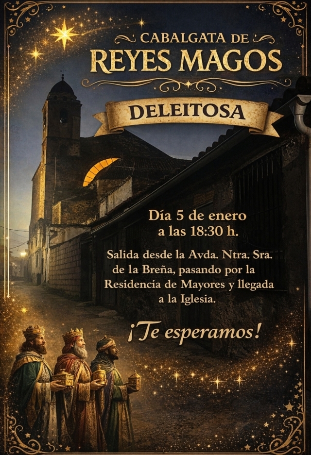 Cabalgata de los Reyes Magos (2026) - Deleitosa (Cáceres)