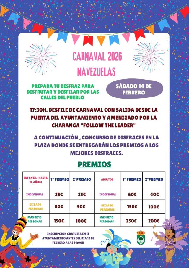 Carnaval (2026) - Navezuelas (Cáceres)