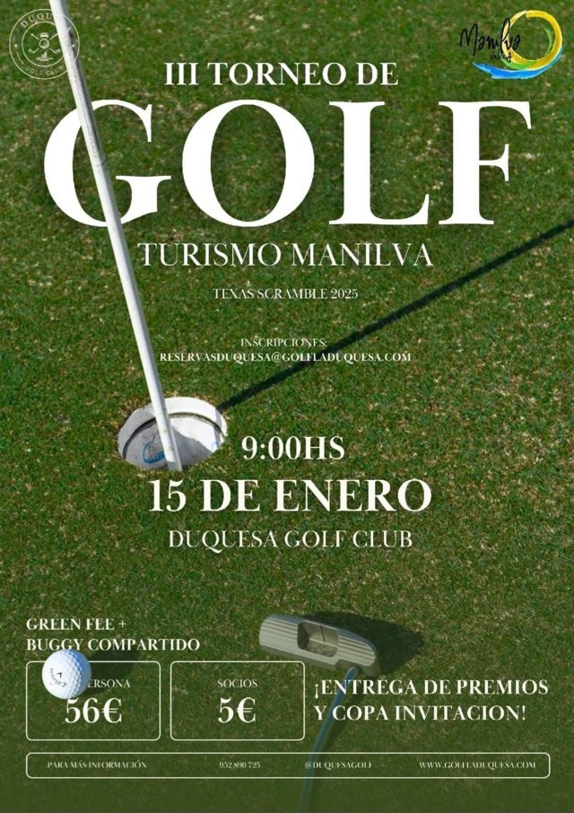 III Torneo de Golf Turismo Manilva - Manilva (Málaga)