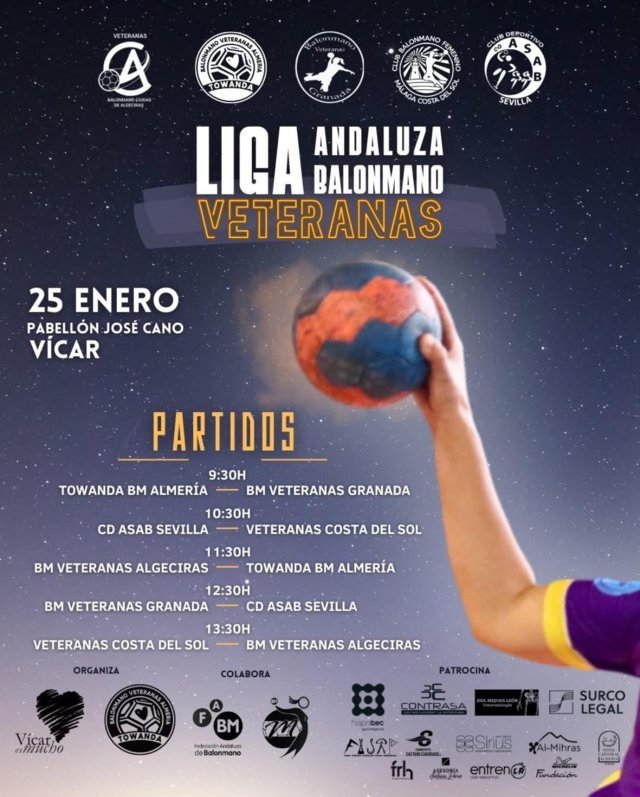 Liga Andaluza de Balonmano Veteranas (2026) - Vícar (Almería)