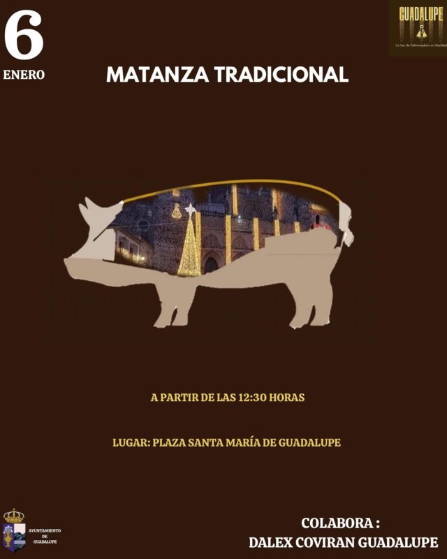 Matanza tradicional (2026) - Guadalupe (Cáceres)