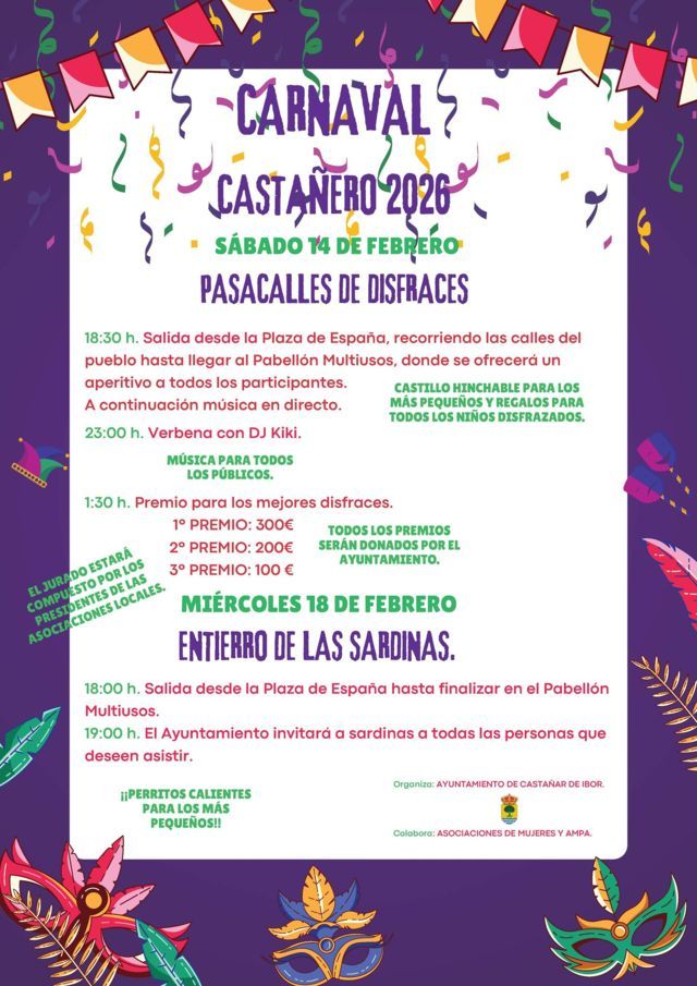 Carnaval (2026) - Castañar de Ibor (Cáceres)
