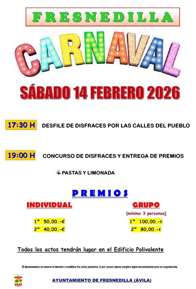 Carnaval (2026) - Fresnedilla (Ávila)