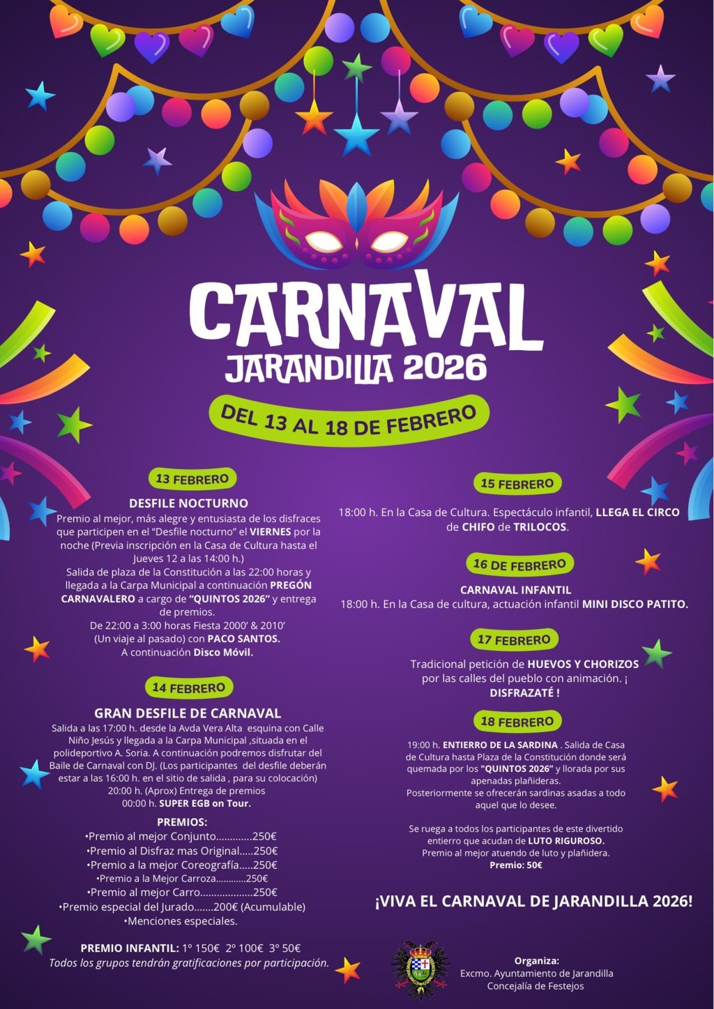 Carnaval (2026) - Jarandilla de la Vera (Cáceres)