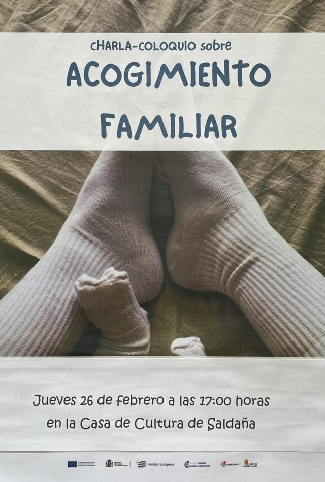 Charla-coloquio sobre el acogimiento familiar (2026) - Saldaña (Palencia)
