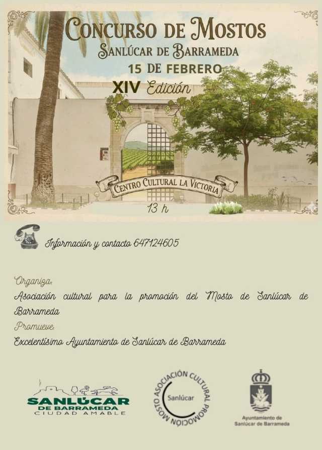 Concurso de mostos (2026) - Sanlúcar de Barrameda (Cádiz)