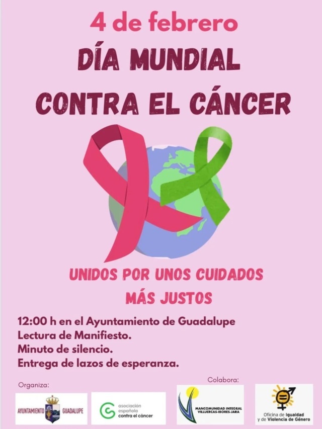 Día Mundial contra el Cáncer (2026) - Guadalupe (Cáceres)