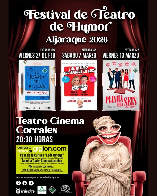 Festival de Teatro de Humor (2026) - Aljaraque (Huelva)